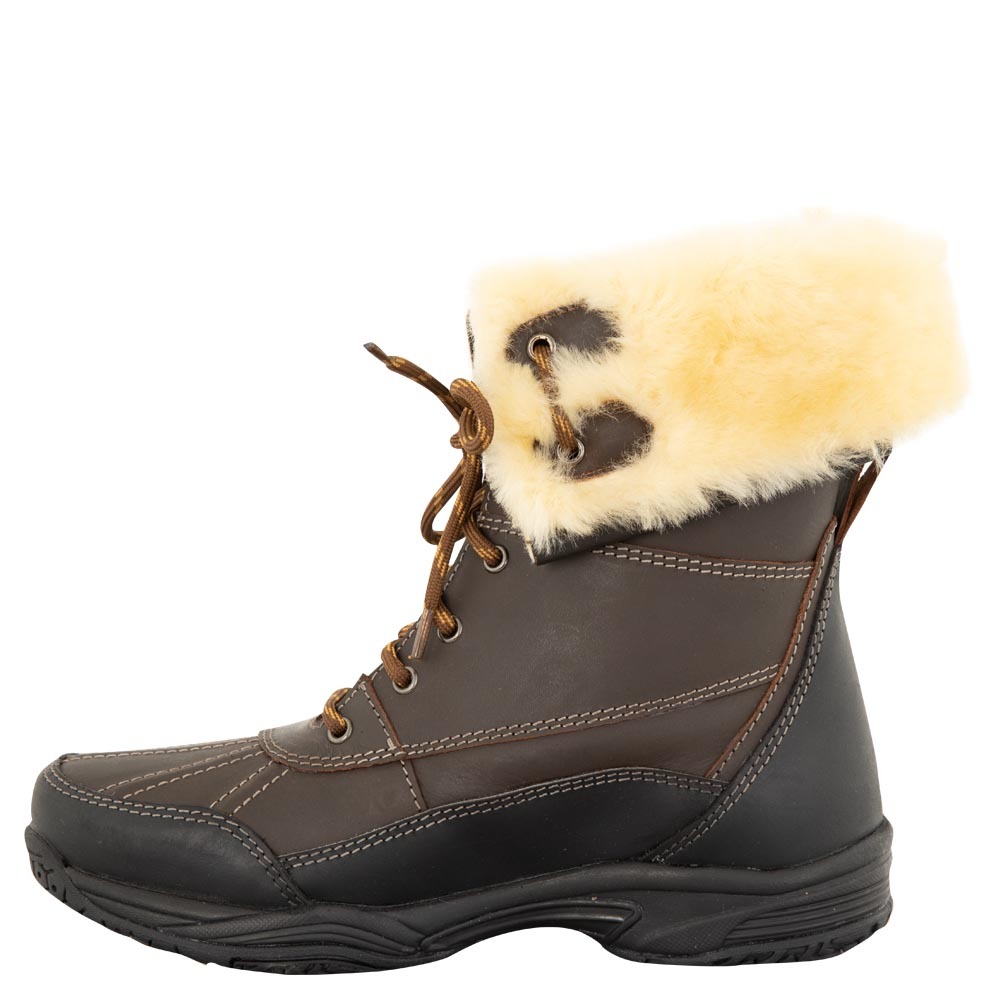 Bottes d'équitation en cuir avec doublure peau de mouton BR Equitation Roosky
