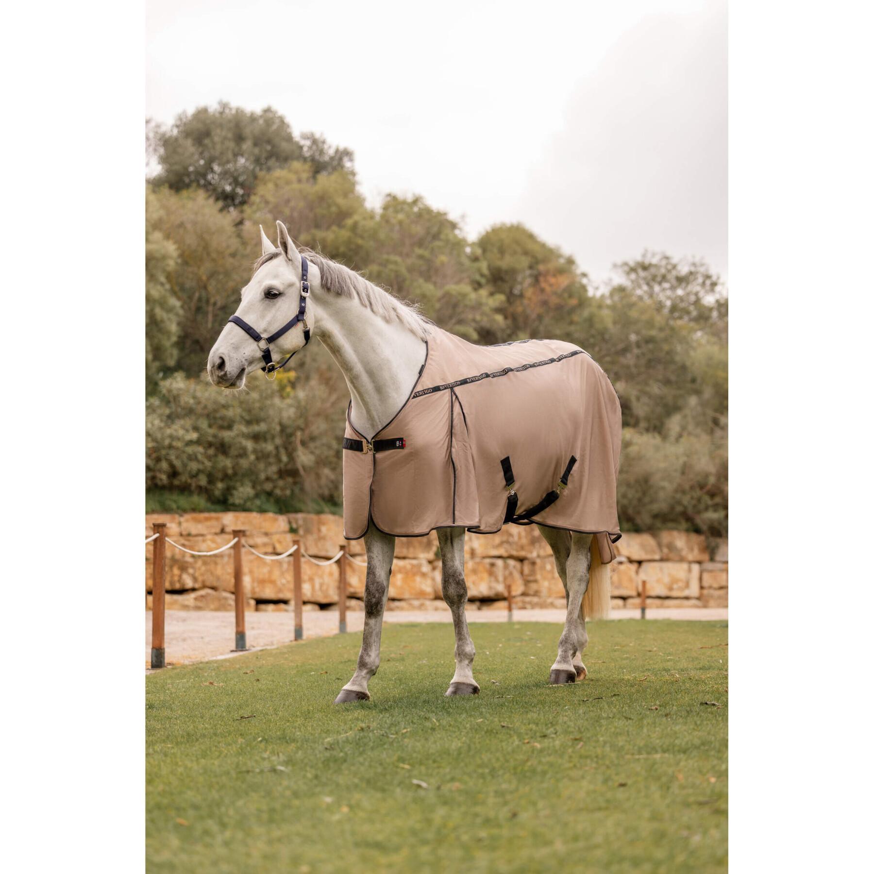 Couverture anti-mouches pour cheval avec cou détachable et protection UV B Vertigo B Vertigo Combo