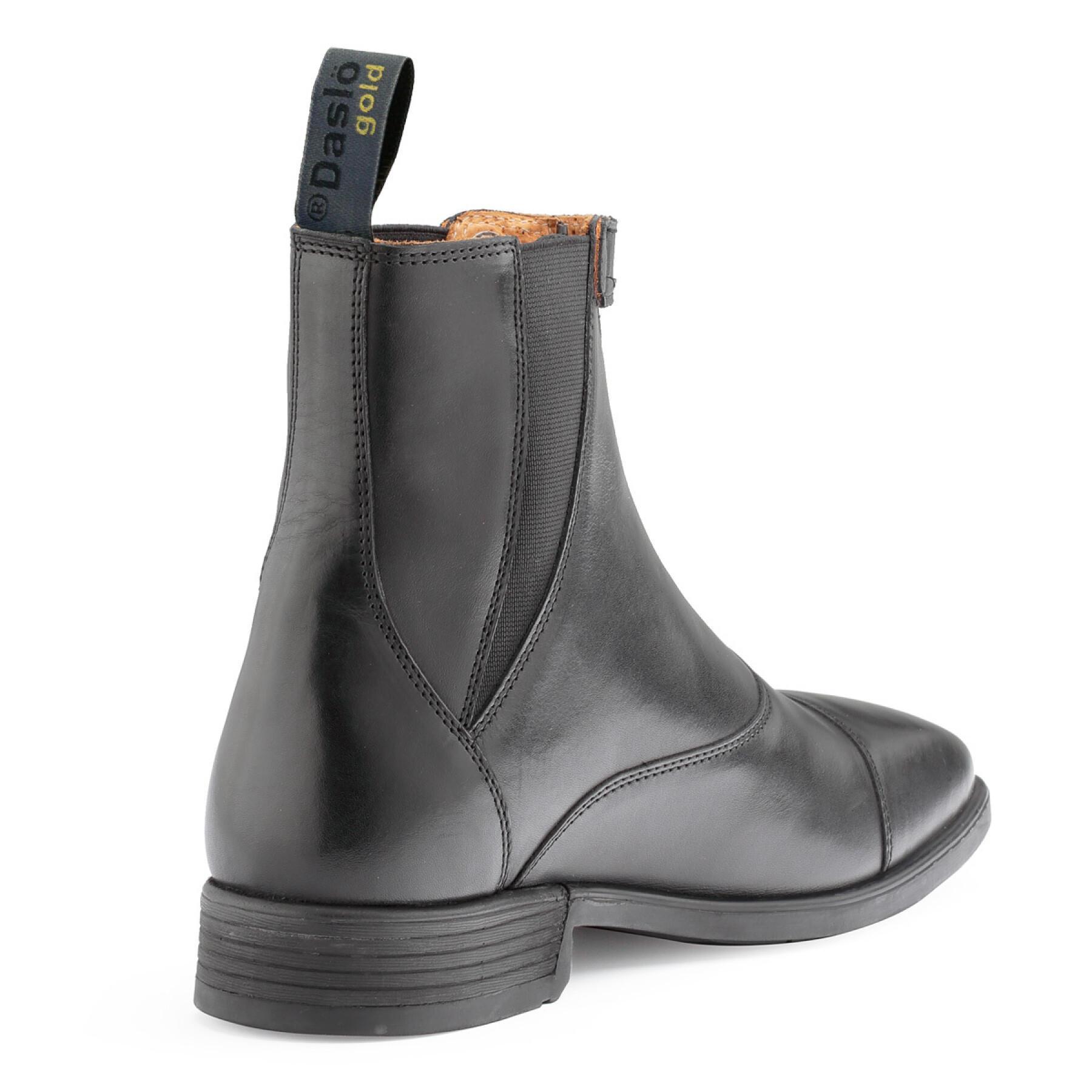 Boots en cuir avec zip Daslö