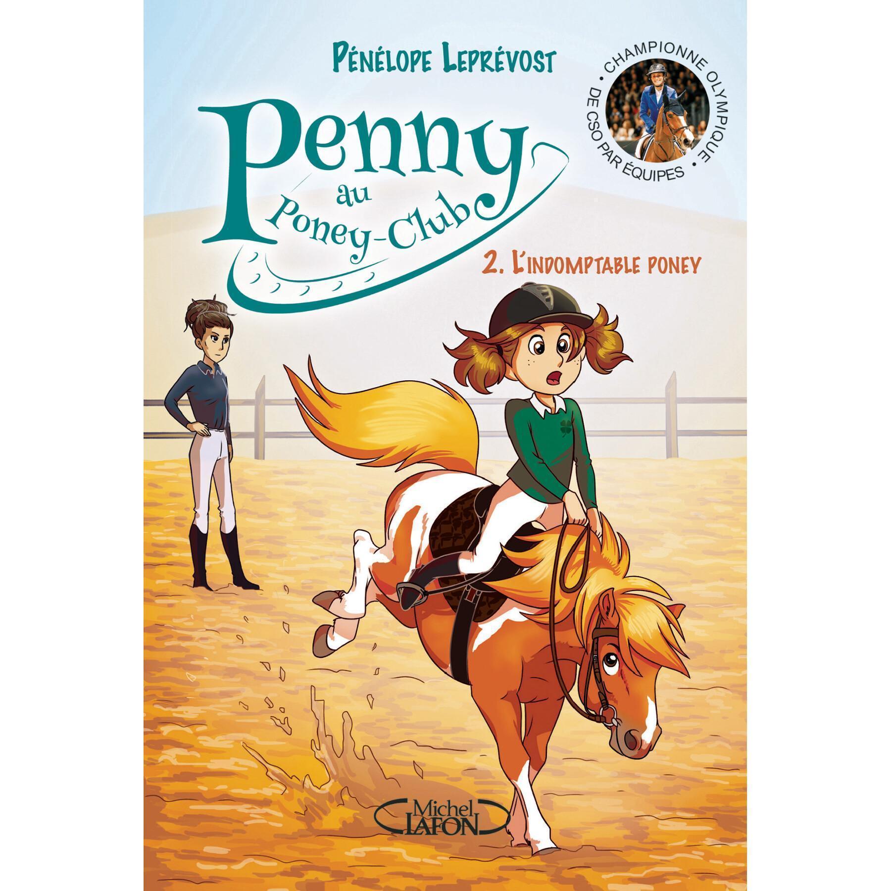 Livre penny au poney-club l'indomptable poney Ekkia
