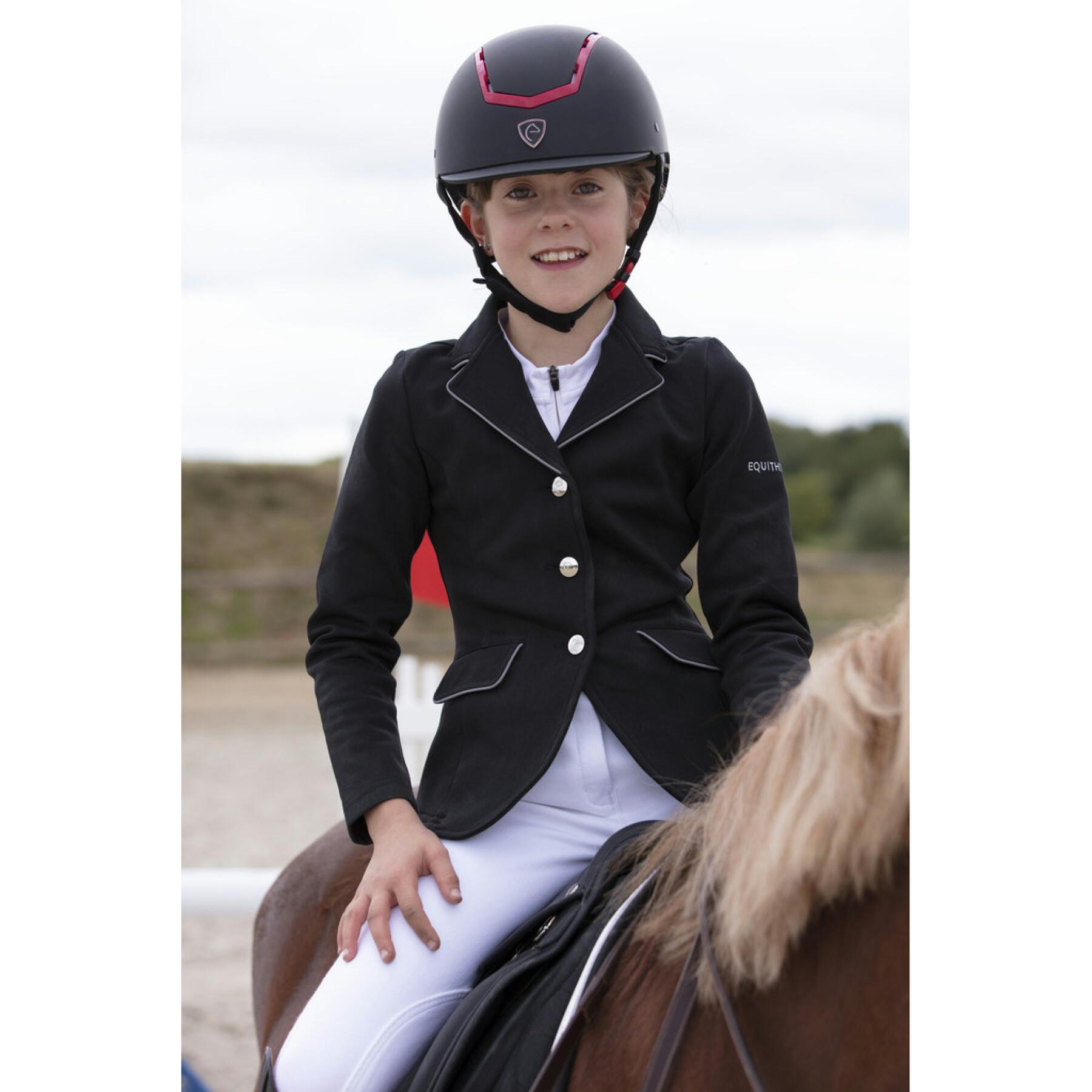 Veste équitation de concours enfant Equithème Soft Classic