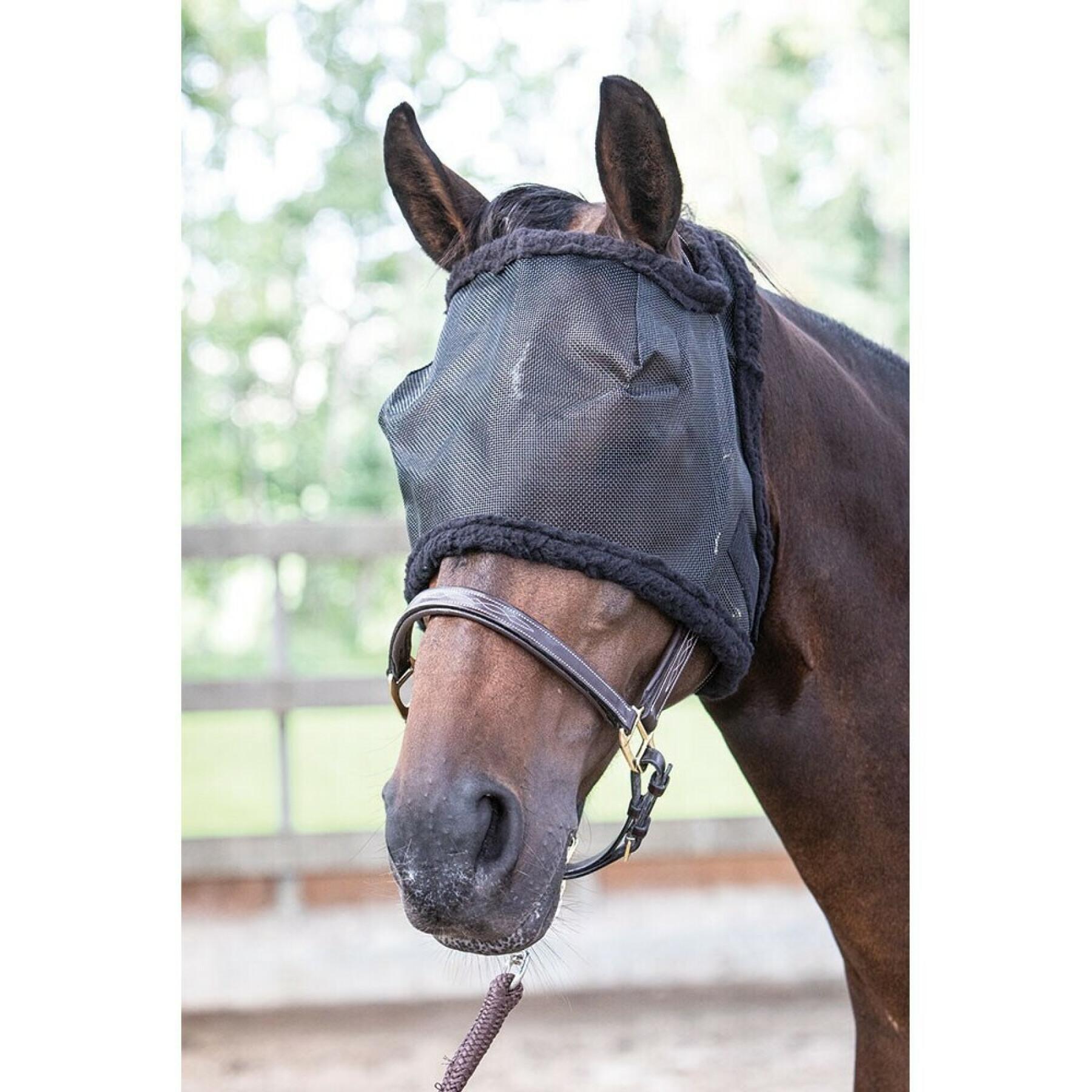 Masque anti-mouches sans oreilles pour cheval Harry's Horse