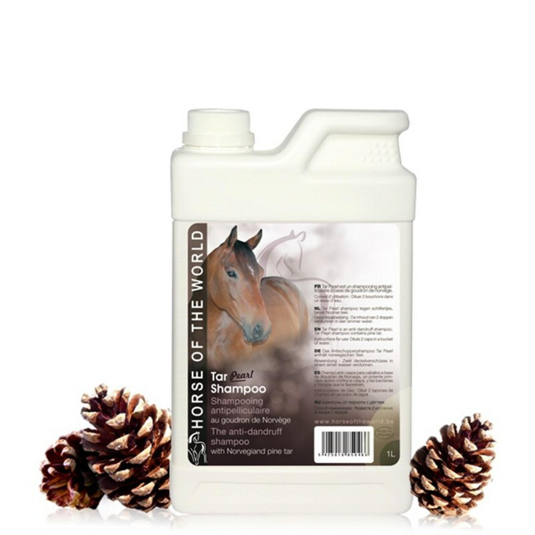 Shampoing goudron pour cheval Horse Of The World 1 l