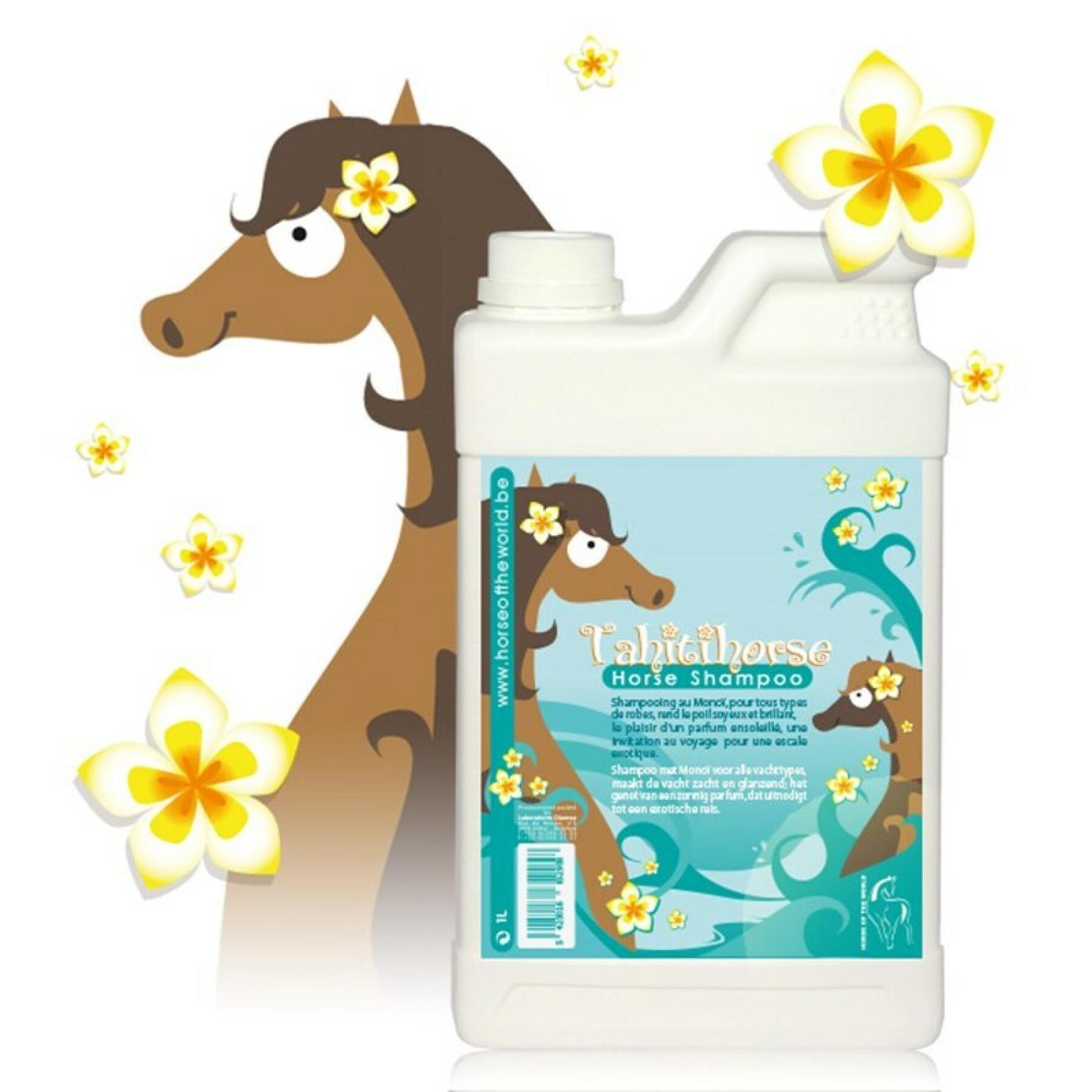 Shampoing tahiti pour cheval Horse Of The World 1 l