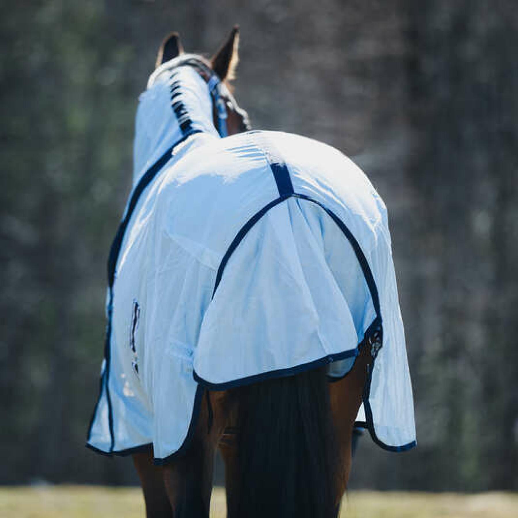 Couverture anti-insectes avec couvre-encolure pour cheval Horze Freja