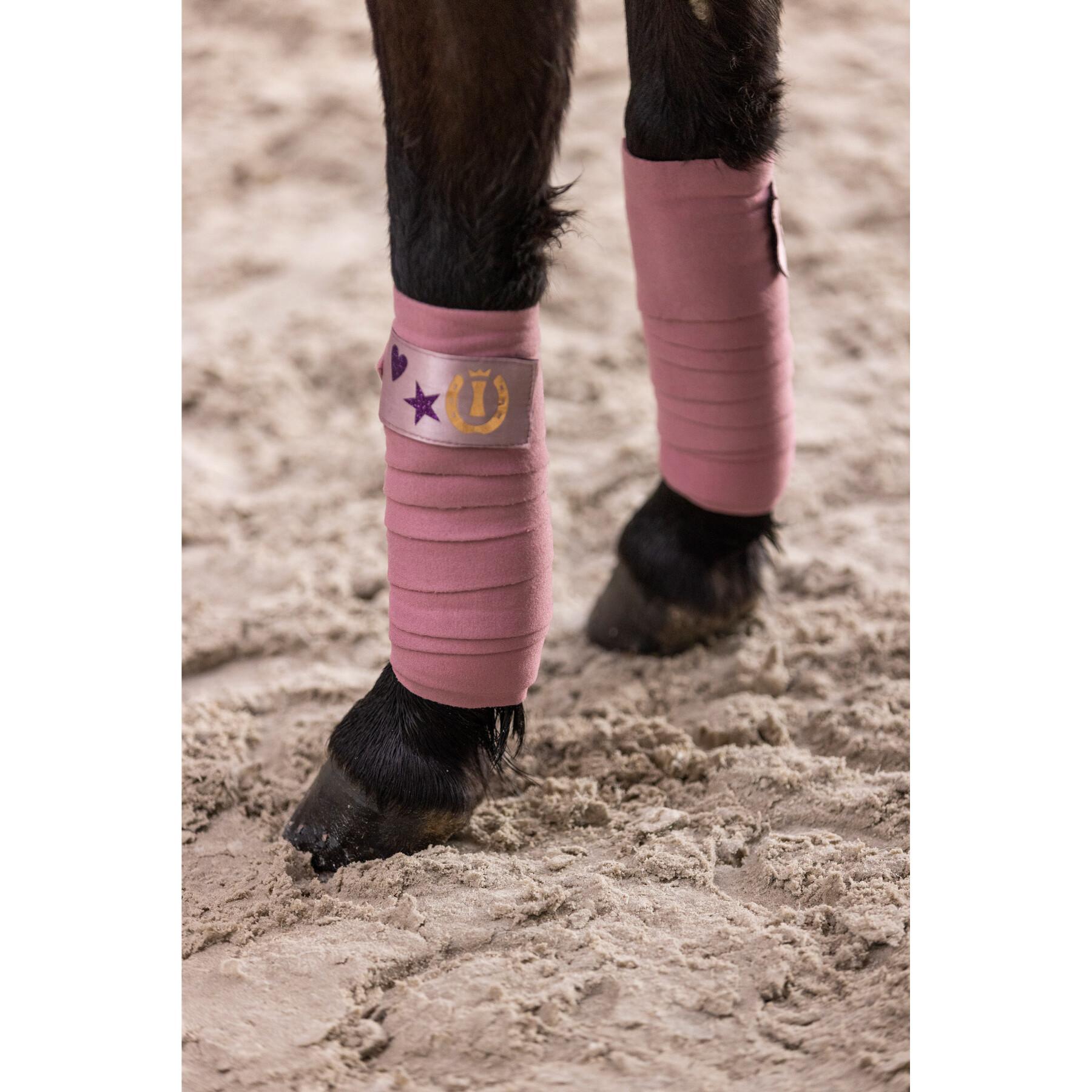 Bandage polaire élastique pour cheval Imperial Riding Cosmic Sparkle