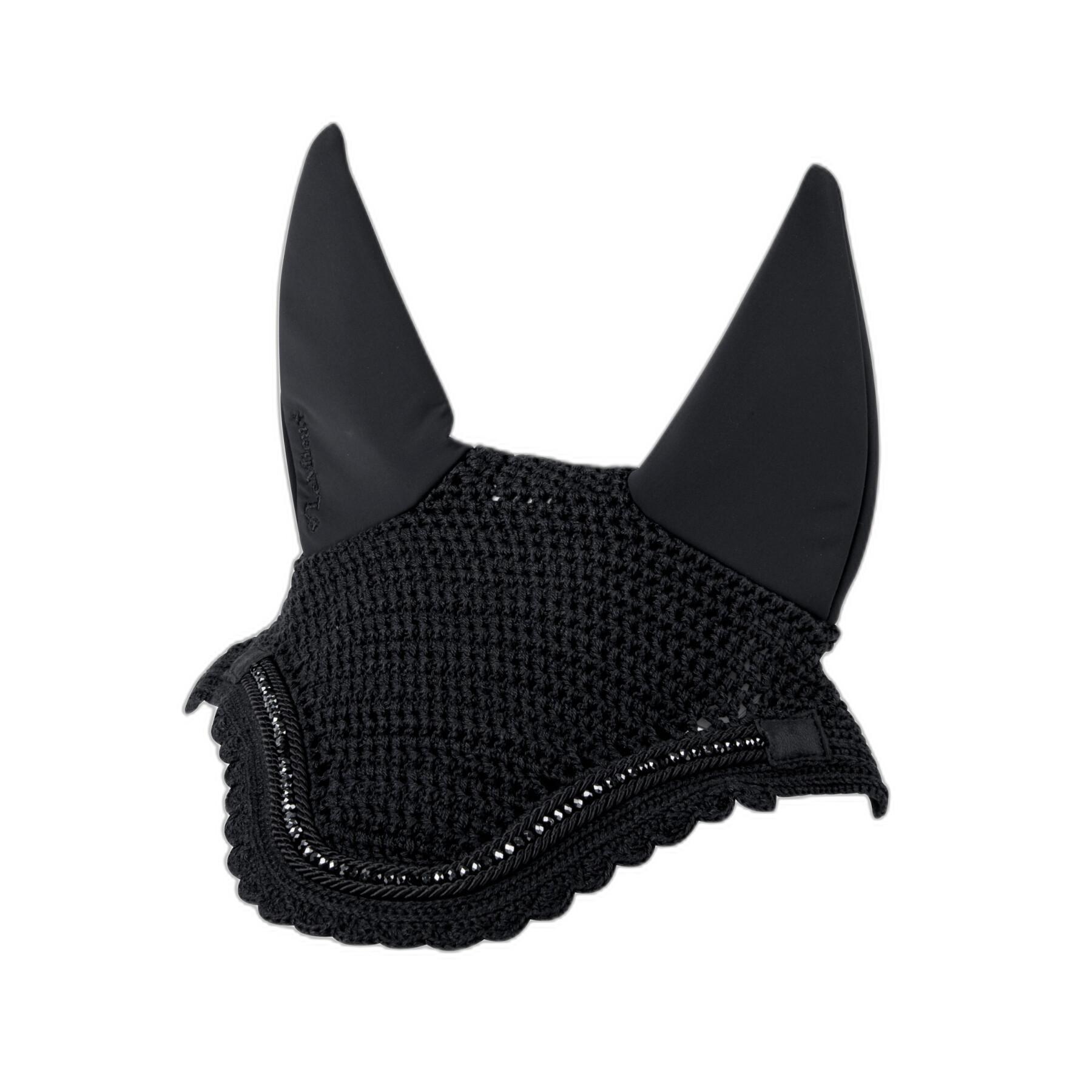 Bonnet anti-mouches avec protège- oreilles élastique Kavalkade Easy -  Masques anti-mouches - Licols et Longes - Cheval au repos