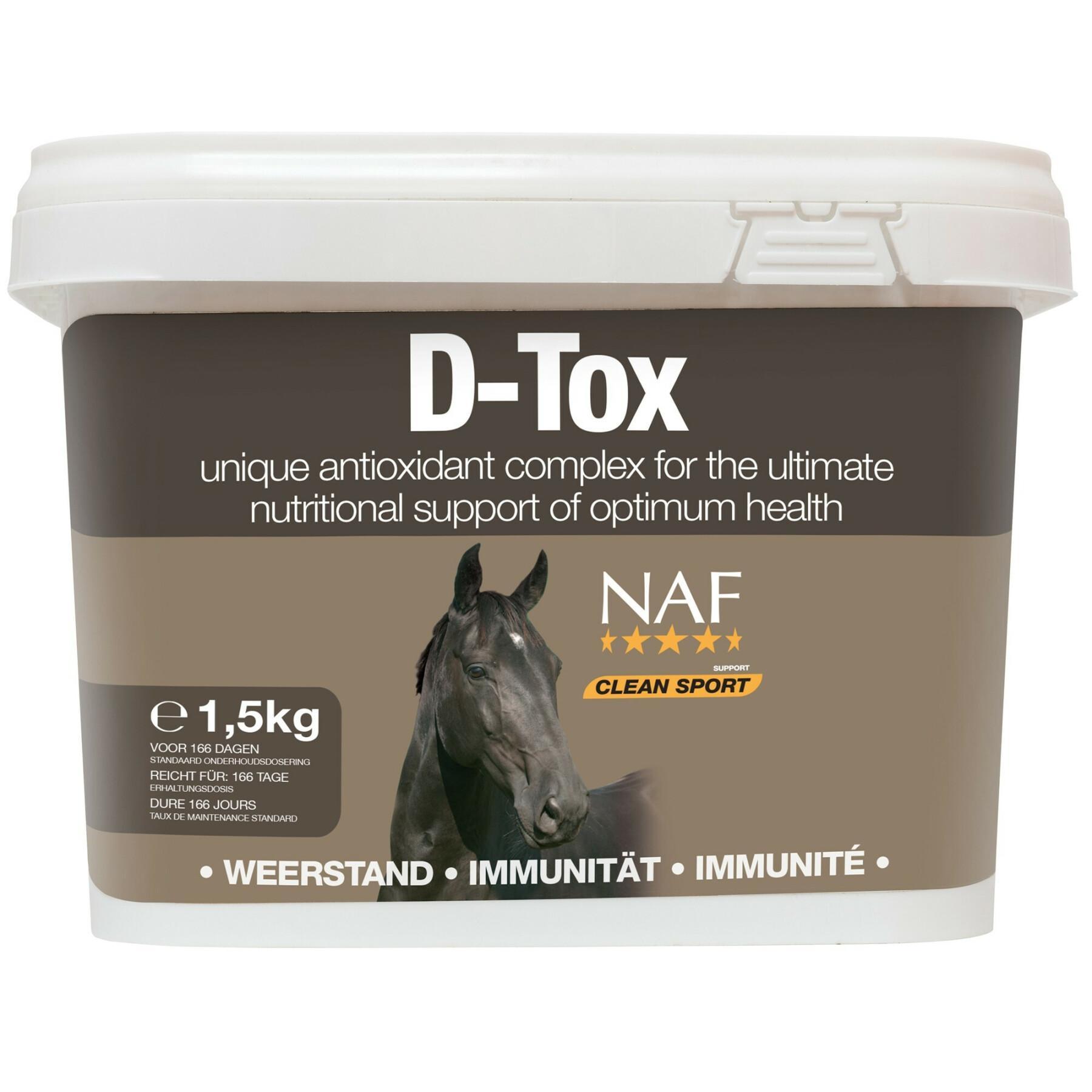 Complément détox cheval NAF D-Tox
