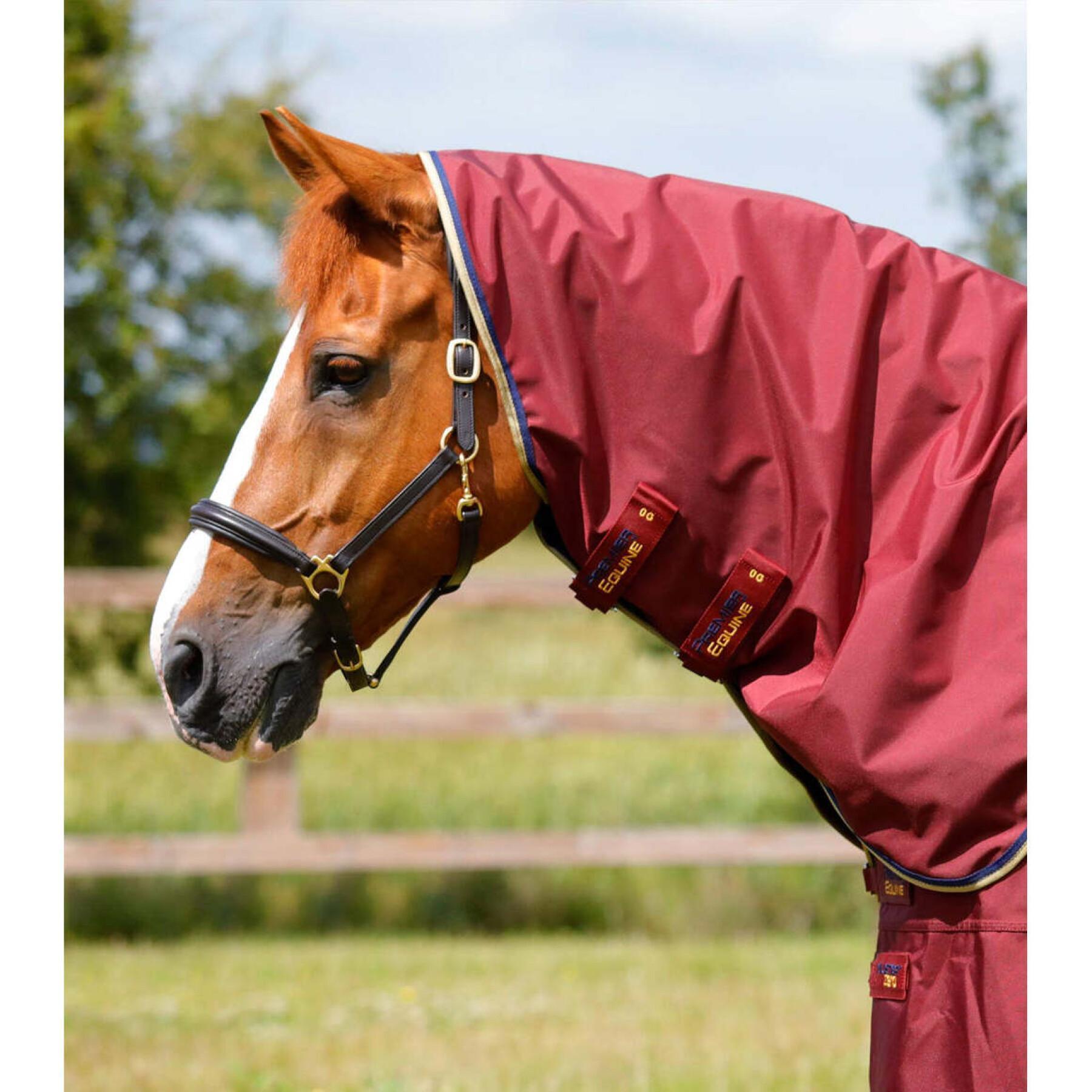 Couverture d'extérieur imperméable pour cheval avec couvre-cou Premier Equine Buster 0 g