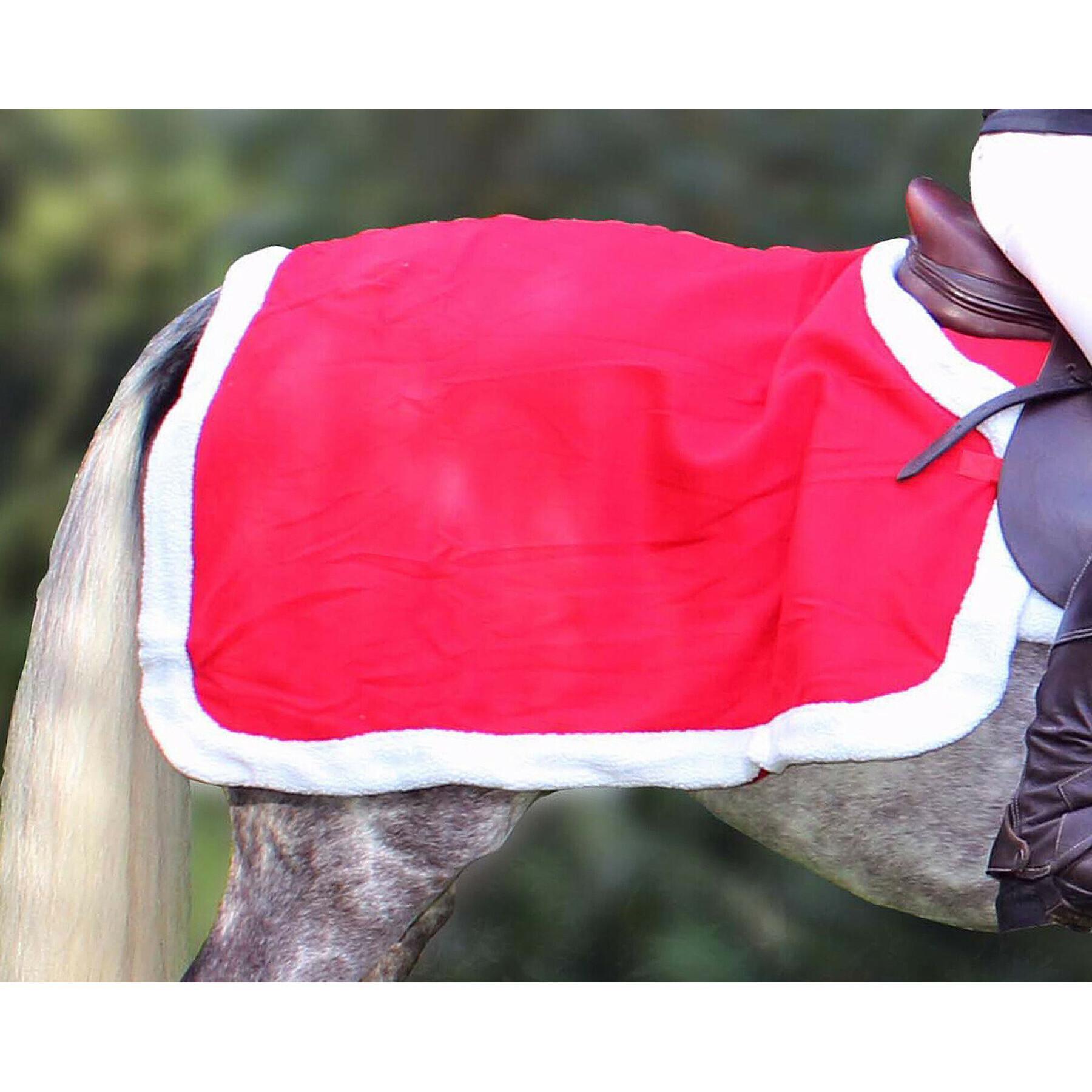 Couvre-reins pour cheval QHP Christmas