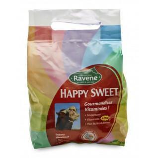 Complément alimentaire pour cheval goût pomme happy sweet Ravene