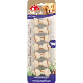 Friandise pour chien 8 IN 1 Delights Beef (x7)