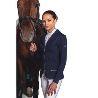 Veste de concours équitation technologie seconde peau femme Cavalliera Zip chic