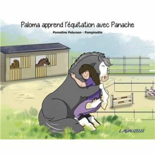 Livre paloma apprend l'équitation avec panache Ekkia