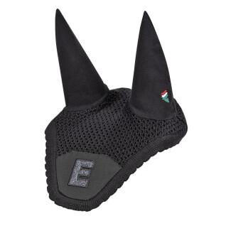 Bonnet anti-mouches pour cheval avec Logo Paillettes Equiline