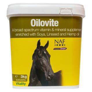 Complément alimentaire beauté pour cheval NAF Oilovite
