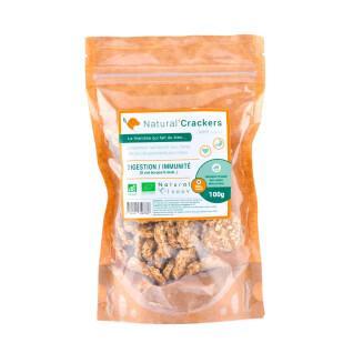 Crackers digestion pour chien Levure Natural Innov Natural'Crackers Digest - 100 g