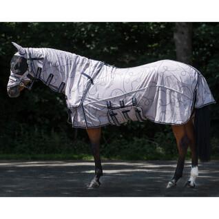 Couverture anti-mouches pour cheval avec couvre-cou QHP