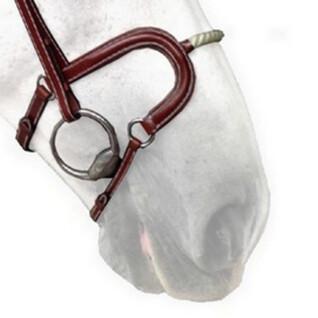 Muserolle cheval corde Silver Crown H