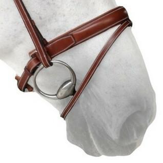 Muserolle cheval Silver Crown Pull Back