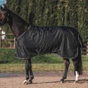Couverture pour cheval avec couvre-cou Back on Track Obsidian 150g