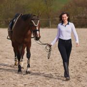 Polo d'équitation de concours fonctionnel femme Horze Blaire