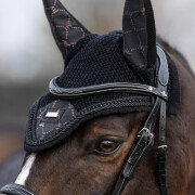 Bonnet anti-mouches longs pour cheval HV Polo Welmoed Shine