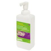 Savon de nettoyage pour les mains avec particules abrasives flacon pompe de dosage Kerbl