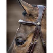 Bridon équitation pour cheval LeMieux Competition Flash Havana