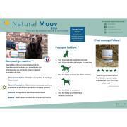 Complément alimentaire anti-inflammatoires pour chien Natural Innov Natural'Moov - 200 g