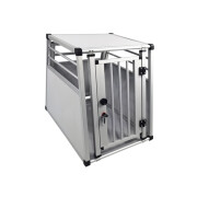 Cage de transport de voiture pour chien double aluminium Nobby Pet Nouveau Design