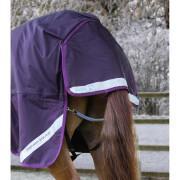 Couverture d'extérieur imperméable pour cheval avec couvre-cou Premier Equine Buster Storm Classic 420 g