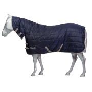 Couverture d'écurie pour cheval avec couvre-cou détachable Weatherbeeta Comfitec 210D Channel Quilt Combo 110g